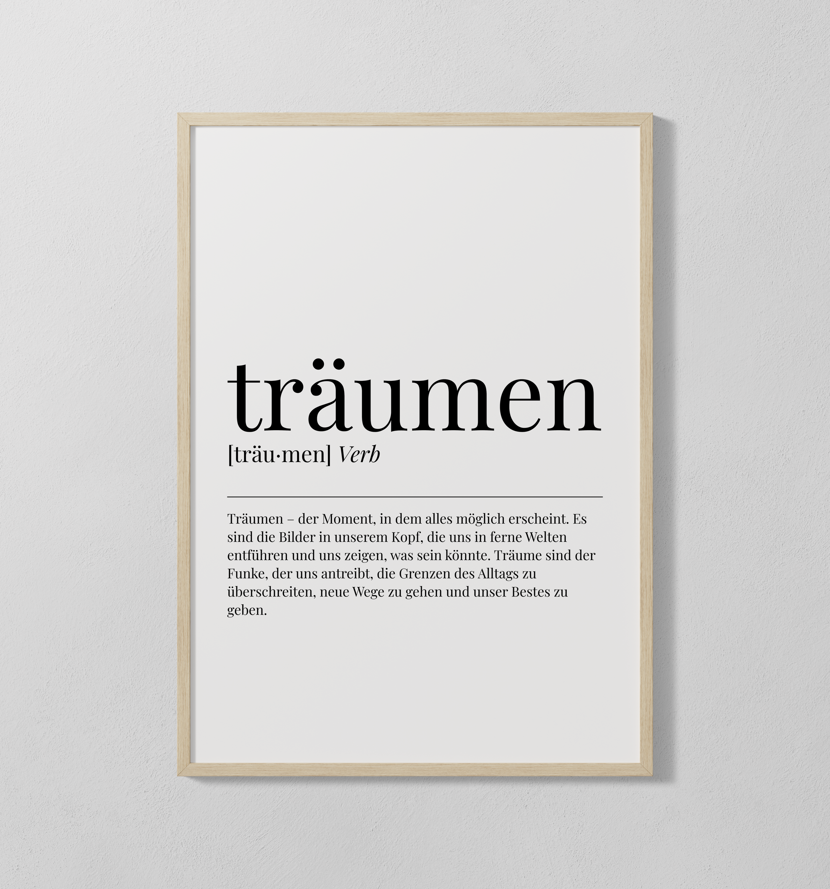 Träumen | Poster